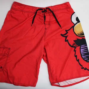 Elmo Swim Trunks Mens Size 38